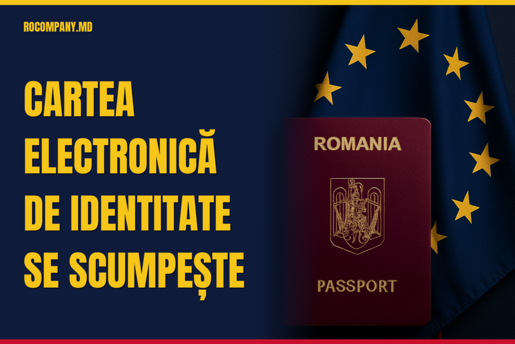 Carte electronică de identitate românească și taxa de 70 de lei pentru moldovenii cu cetățenie română